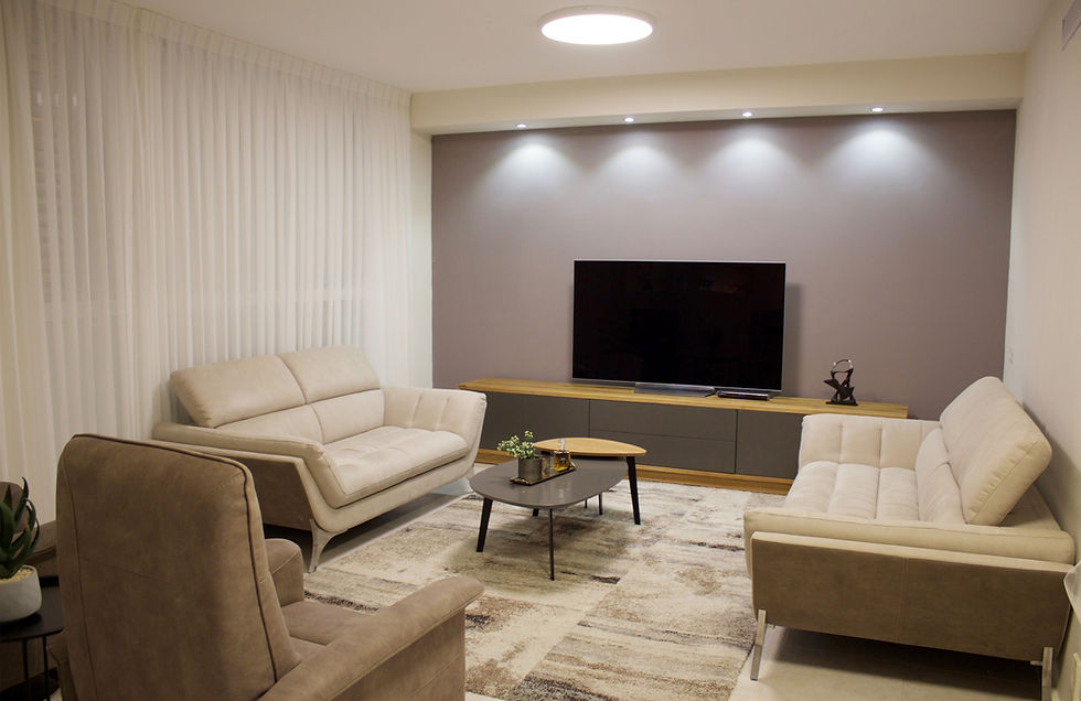 וילה בישראל - סלון