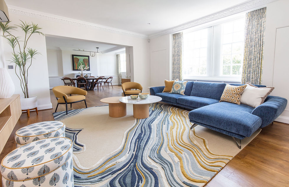 פנטהאוז בסנט ג׳ונס ווד - סלון