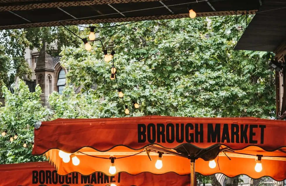 בורו מרקט והסאות׳בנק - לונדון שמרגישה כמו חופשה