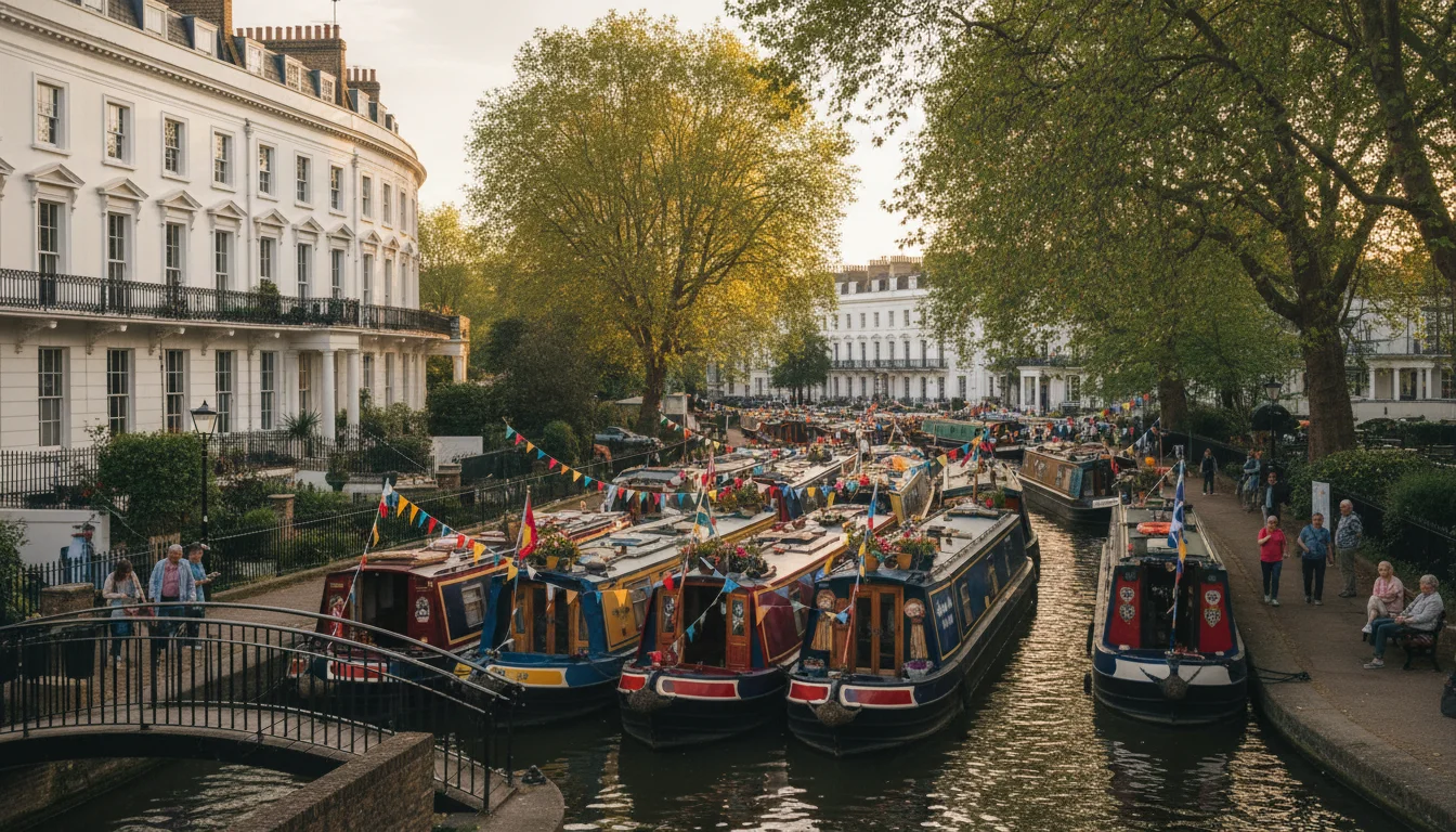 Canalway Cavalcade - סוף שבוע אחד בשנה ב-Little Venice