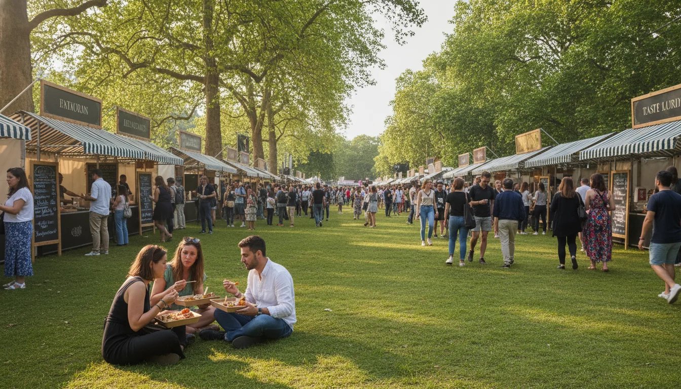 Taste of London - 40 מסעדות באחר צהריים אחד